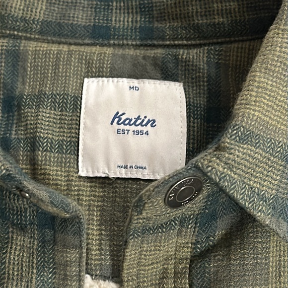 Katin Men’s Medium Size Shirt Jacket in Perfect Condition. - Picture 5 of 16